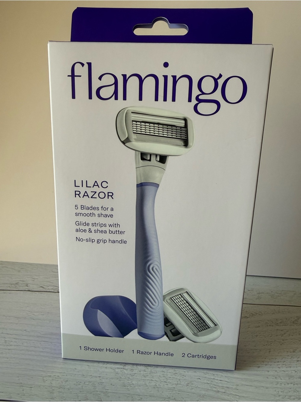 Flamingo Moisture Plus Women's Razor Set - Picture 4 of 5